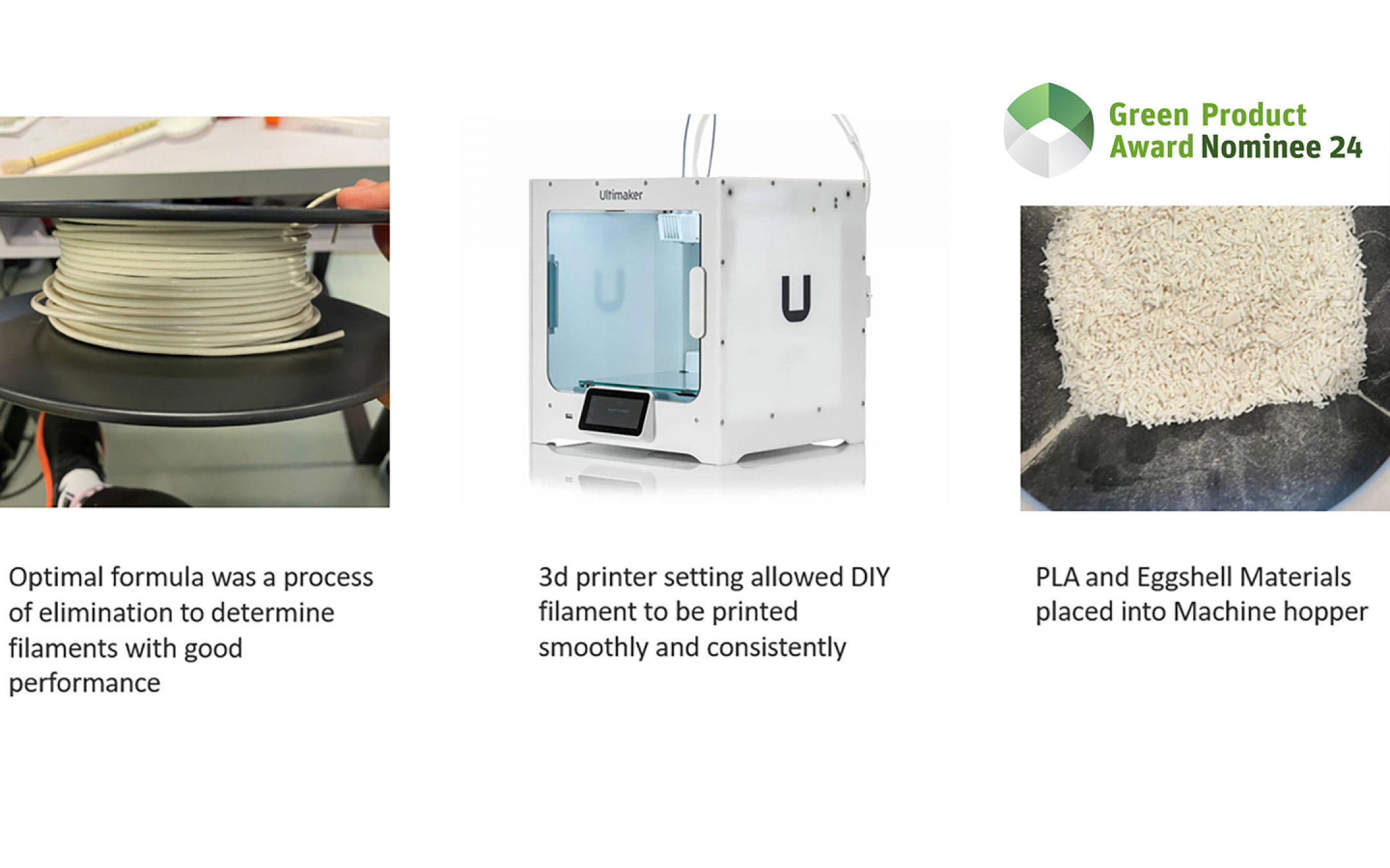 3d-Printable Eggshell PLA
