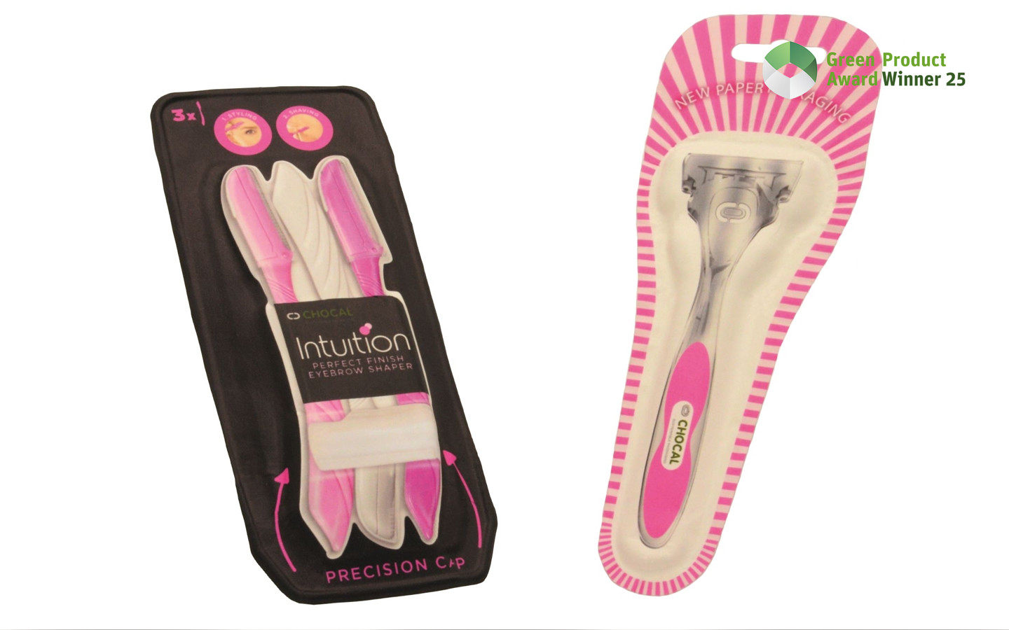 Augenbrauen-Rasierer-Blister