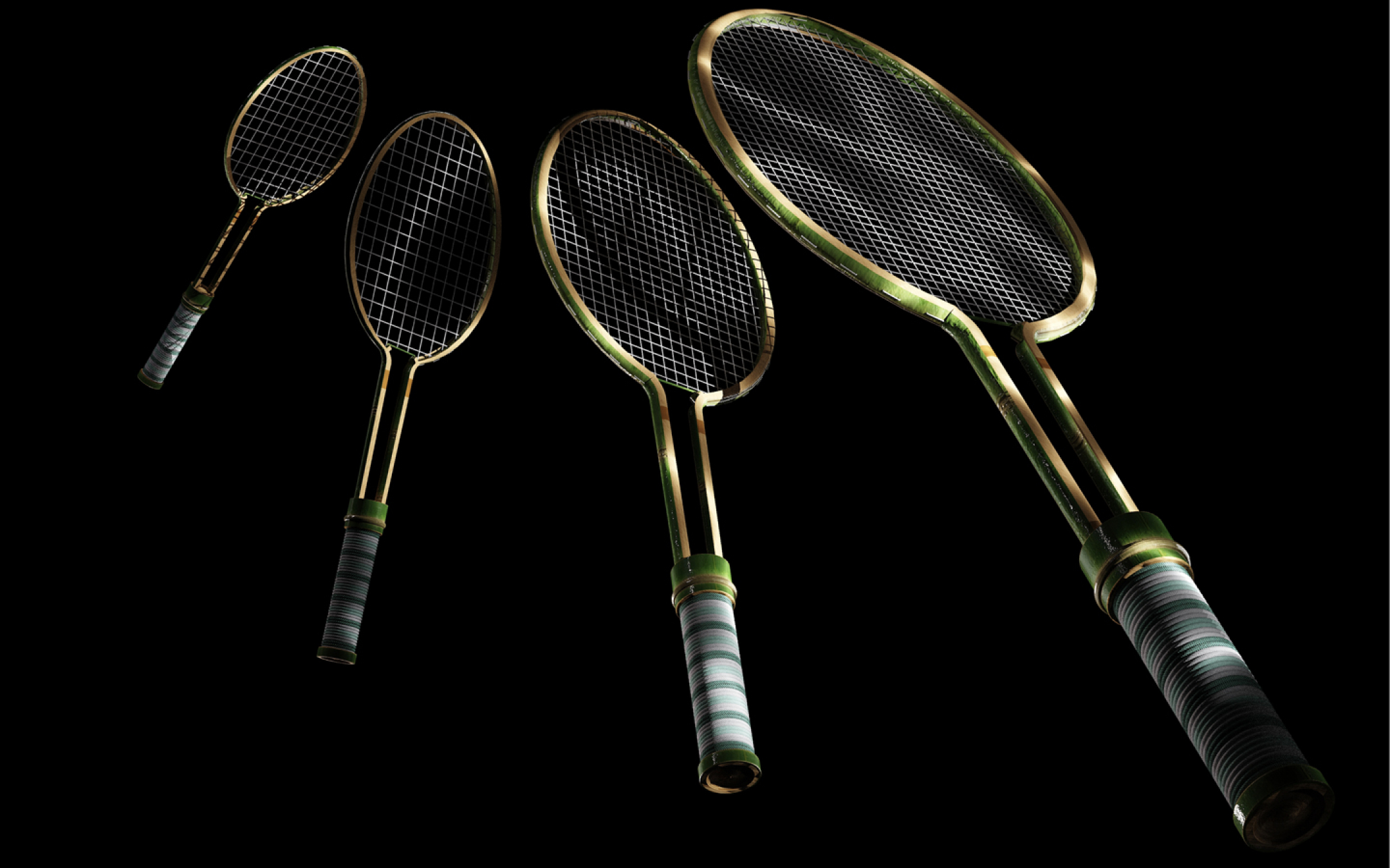 BAMBY-竹羽毛球拍