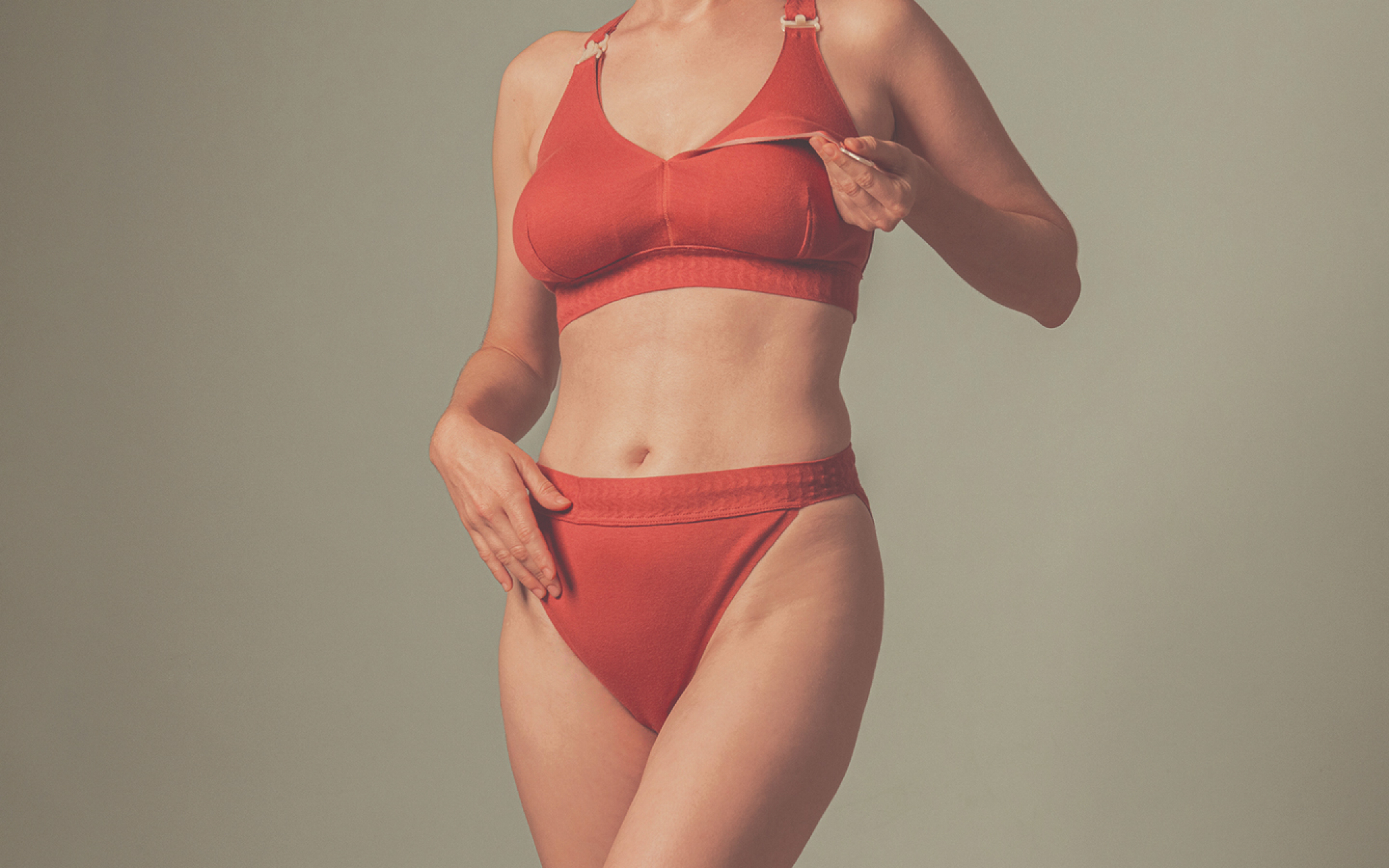 Gaia nursing bra & panty