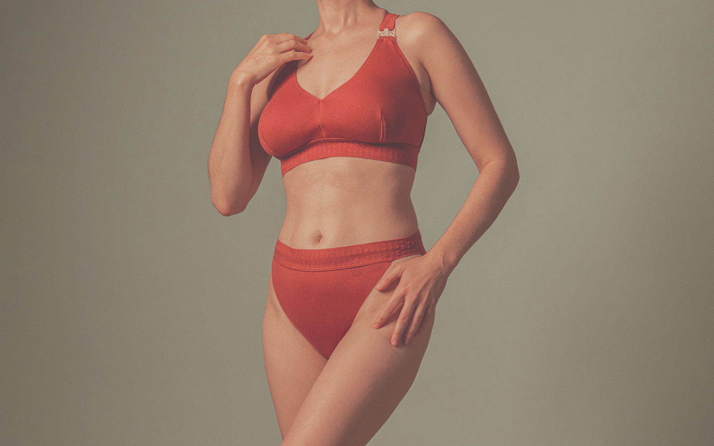 Gaia nursing bra & panty