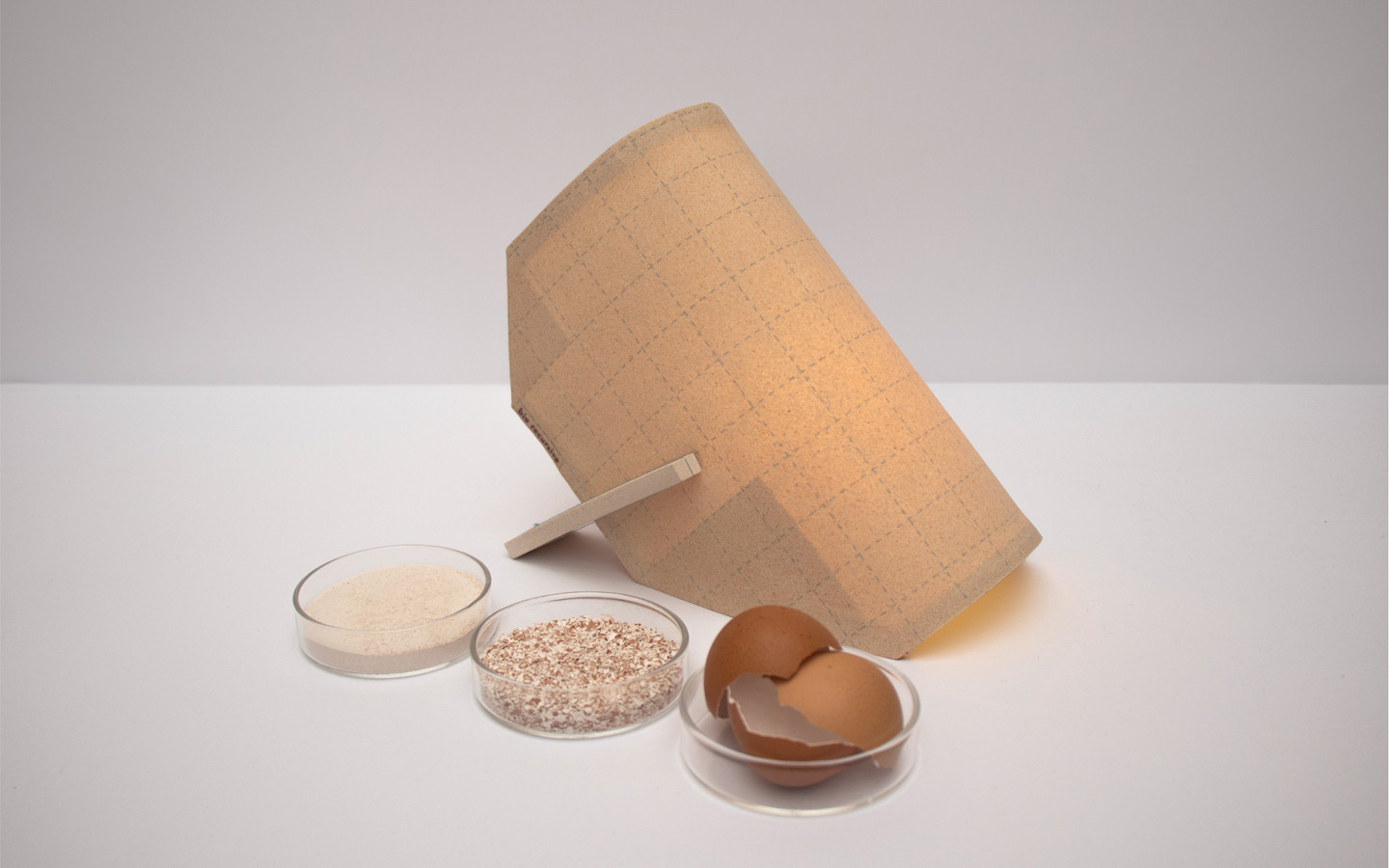 Cáscara de huevo Material