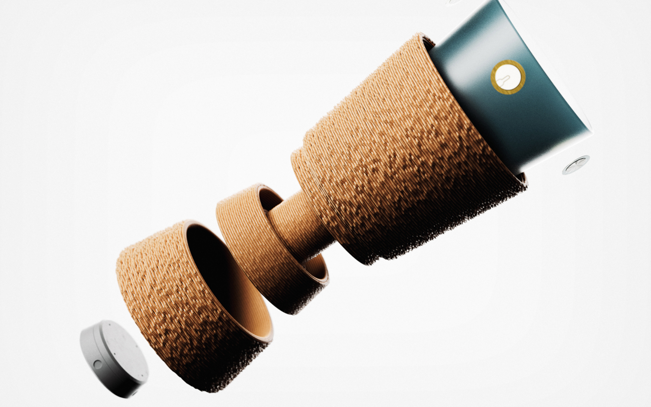 3D Printed Ceramic Cooler