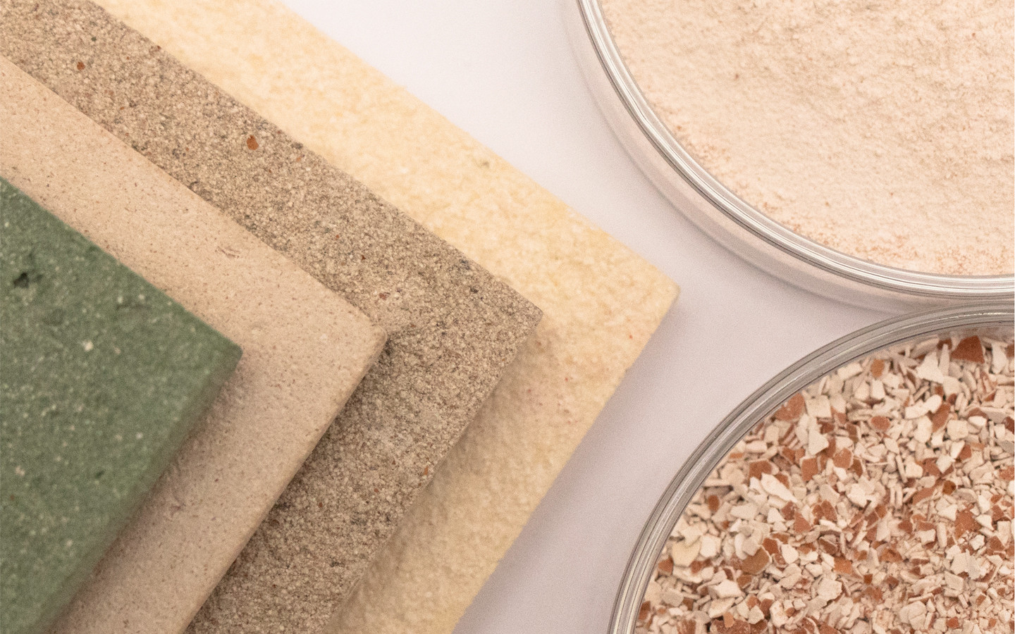 Cáscara de huevo Material