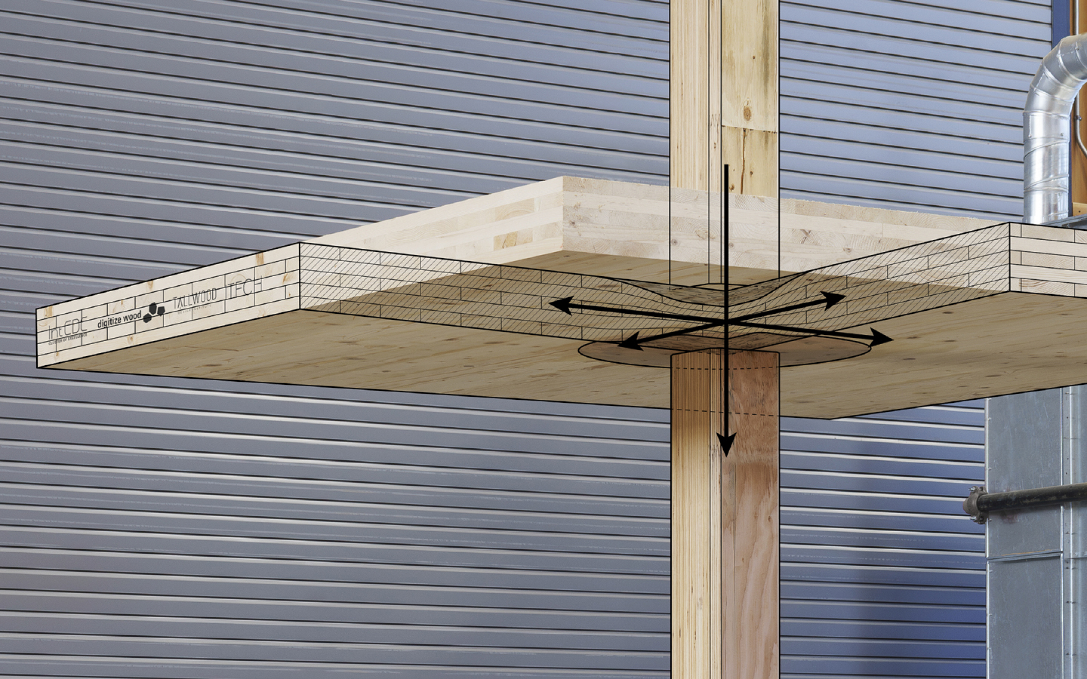 Locally Densified Timber