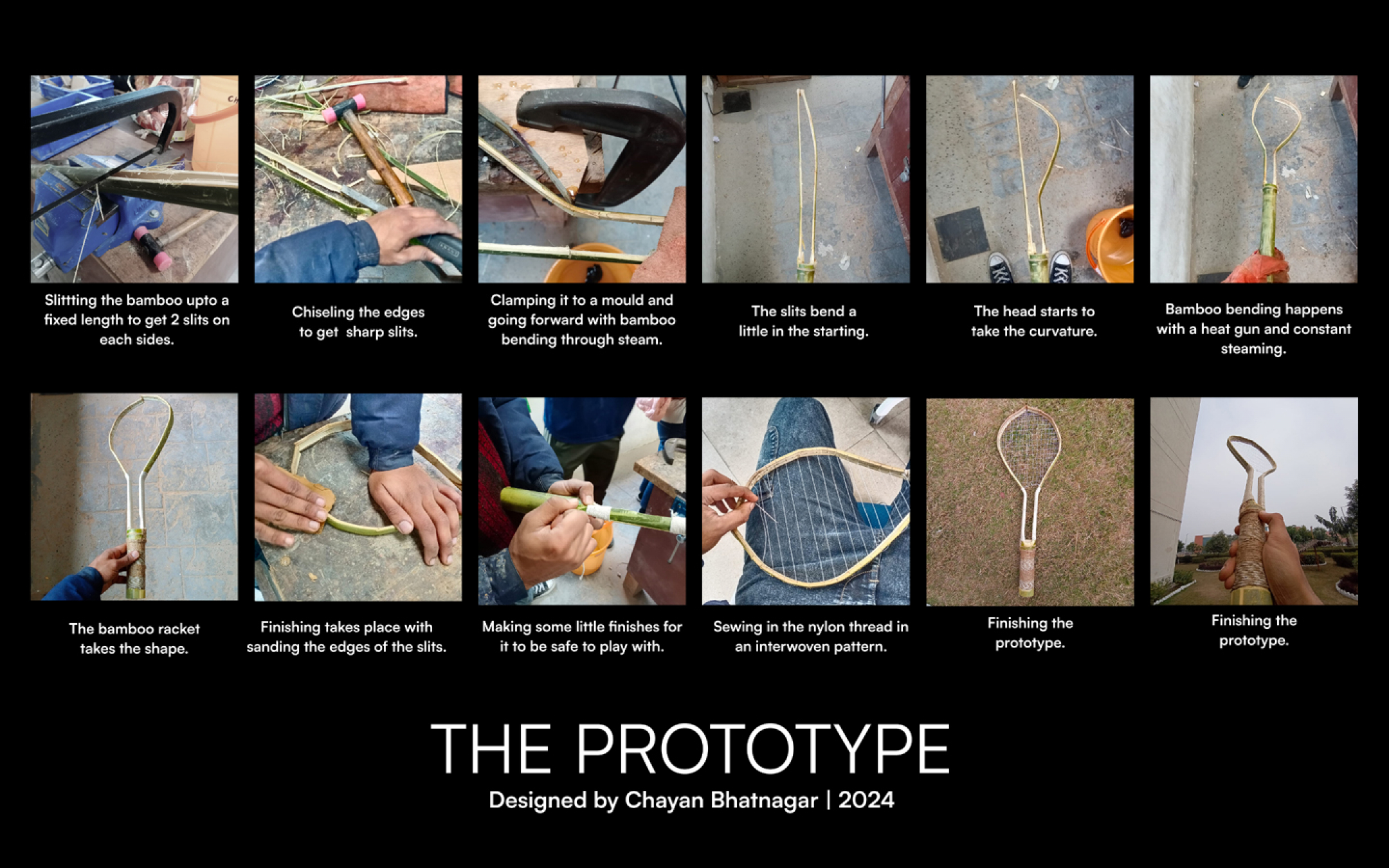 BAMBY-竹羽毛球拍