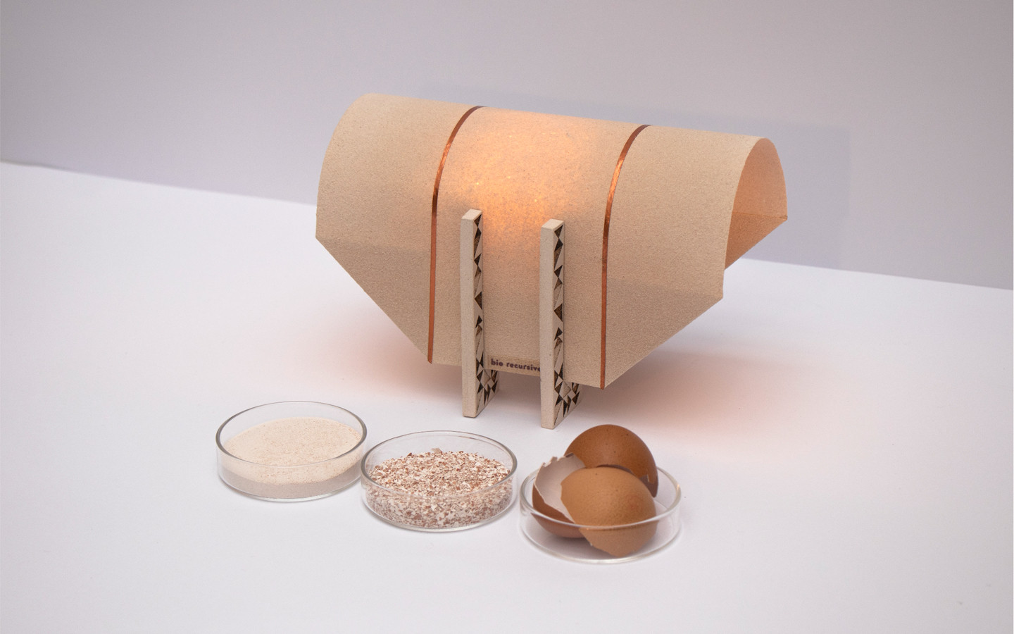 Cáscara de huevo Material