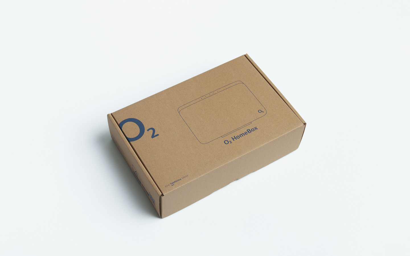 Packaging for o2 HomeBox 4 Router