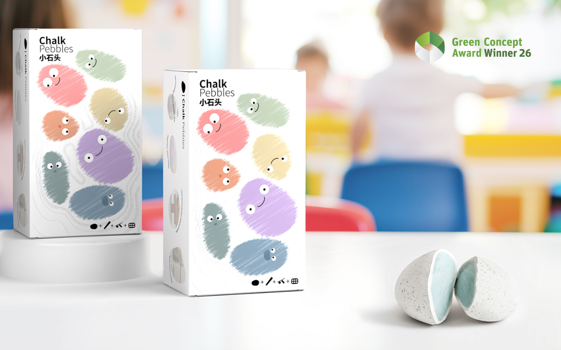 Chalk Pebbles