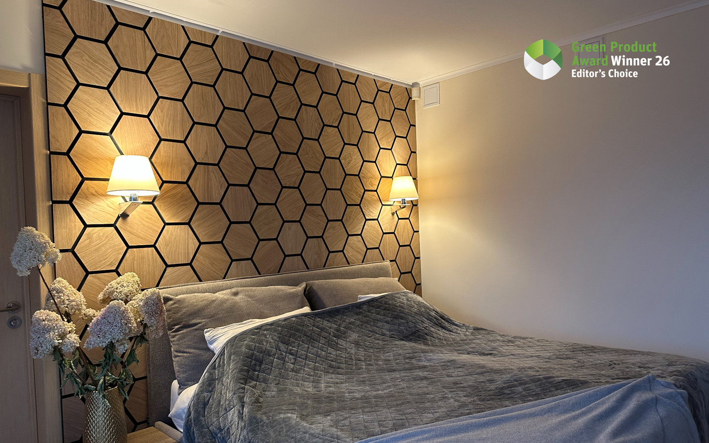 Wooden design/PET-FELT  panels