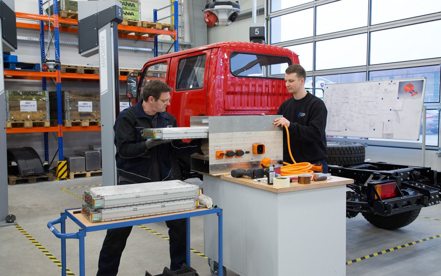 Electrification of vehicles