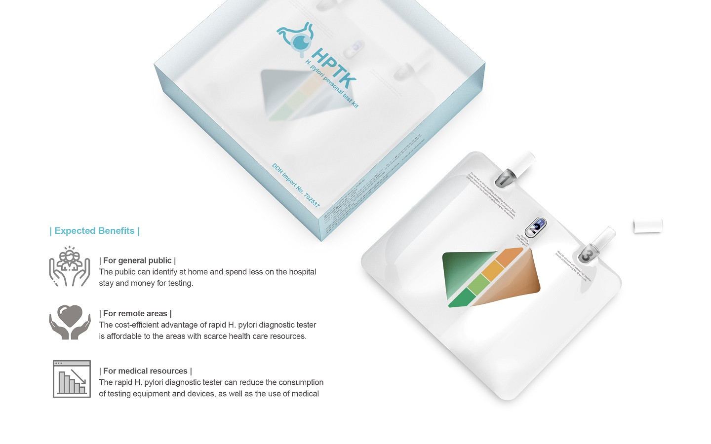 H. pylori personal test kit